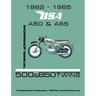 1962-1965 BSA A50 & A65 Factory Workshop Manual Unit-Construction Twins