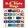 Symbols of U.S. State Flags Coloring Book