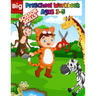 Big Preschool Workbook Ages 3-5: Preschool Activity Book For Kindergarten Learn To Cut Paper With Line, Shapes, Animals - Awesome Scissor Skills Cutti
