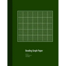 Beading Graph Paper: Peyote Stitch Graph Paper, Seed Beading Grid Paper, Beading on a Loom, 100 Sheets, Green Cover (8.5"x11")