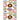 Donut-Book: Multi colored donut print