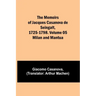 The Memoirs of Jacques Casanova de Seingalt, 1725-1798. Volume 05: Milan and Mantua