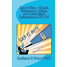 Say It Rite Quick Reference Guide of Controlled Substances CII-CV: Say It Rite Contolled Substance Guide