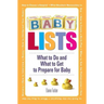 Baby Lists: What to Do and What to Get to Prepare for Baby