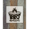 BBQ Master, BBQ Journal: Grill Recipes Log Book, Favorite Barbecue Recipe Notes, Gift, Secret Notebook, Grilling Record, Meat Smoker Logbook