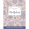 Adult Coloring Journal: Mindfulness (Mandala Illustrations, Ladybug)