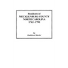 Residents of Mecklenburg County North Carolina 1762-1790