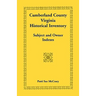 Cumberland County, Virginia Historical Inventory, Subject and Owner Indexes