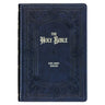 KJV Bible Giant Print Full-Size (Faux Leather, Midnight Blue)