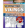 The Ultimate Vikings Mixed Puzzle Book for Kids, Teens, and Adults: 16 Types of Engaging Variety Puzzles: Word Search and Math Games (Issue 12)