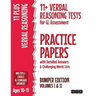 11+ Verbal Reasoning Tests for GL Assessment Practice Papers with Detailed Answers & Challenging Words Lists Bumper Edition: Volumes I & II (Ages 10-1