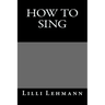 How To Sing