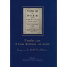 "Paradise Lost: A Poem Written in Ten Books": Essays on the 1667 First Edition