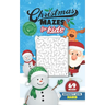 Christmas Mazes for Kids 69 Mazes Difficulty Level Hard: Fun Maze Puzzle Activity Game Books for Children - Holiday Stocking Stuffer Gift Idea - Snowm