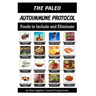 The Paleo Autoimmune Protocol: Quick Reference FOOD CHART in BLACK and WHITE