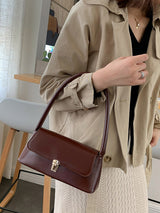 Original Chic 4 Colors Leather Shoulder Bag by migunica