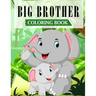 Big Brother Coloring Book: A Fun Coloring Book For Little Boys with A New & Cute Sibling (JUNGLE EDITION with Beautiful Quotes)