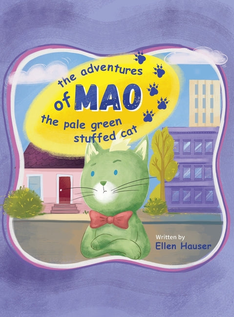 The Adventures of Mao the Pale Green Stuffed Cat - Hardcover by Books by splitShops