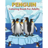 Penguin Coloring Book for Adults: Adult Coloring Pages with Beautiful Penguin Designs,