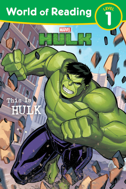 World of Reading: This Is Hulk: Level 1 Reader - Paperback by Books by splitShops