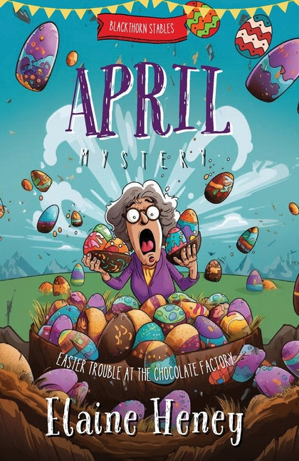 Easter Trouble at the Chocolate Factory Blackthorn Stables April Mystery - Paperback by Books by splitShops