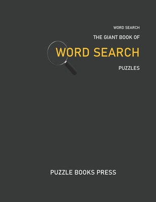 Word Seach: The Giant Book Of Word Search Puzzles - Paperback by Books by splitShops