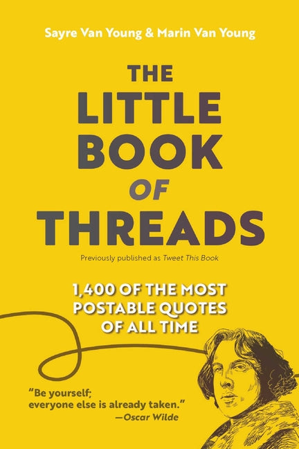 Little Book of Threads: 1400 of the Most Postable Quotes of All Time - Paperback by Books by splitShops