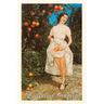 The Vintage Journal Woman with Oranges in Skirt, California