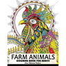 Farm Animal Coloring Books for Adults: Animal Relaxation and Mindfulness (Duck, Horse, Cow, Chicken, rabbit, pig and friend)