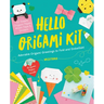 Hello Origami Kit: Adorable Origami Greetings to Fold and Embellish, Includes Paper, Washi Tape & Stickers