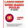 Large Print Word Search Puzzles for Adults