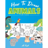 How to Draw Animals for Kids: Easy and Simple Step By Step Drawing Book for Beginners to Learn how to Draw Cute animals.