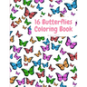 16 Butterflies Coloring Book: Cute Butterflys Coloring Book For Kids With One Picture On Page, Attractive And Original Paperback