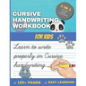 Cursive Handwriting Workbook for Kids: Handwriting Workbook to practice add learning your calligraphy (Cursive) for children and beginners