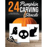 Pumpkin Carving Stencils: 24 Paper Stencils for Halloween Decorations