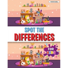 Spot the Differences for Kids: Find the Differences Book for Kids, A Fun Search and Find Book for Children