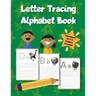 Letter Tracing Alphabet Book: ABC Learning Workbook for Kids - Toddlers, Preschool, K-2 - Green