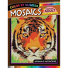 Mosaics Hexagon Coloring Book: Animals Color by Number for Adults Stress Relieving Design