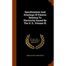 Specifications And Drawings Of Patents Relating To Electricity Issued By The U. S., Volume 51