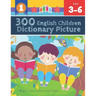 300 English Children Dictionary Picture. Bilingual Children's Books Korean English: Full colored cartoons pictures vocabulary builder (animal, numbers