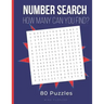 Number Search: Search and Find Number Puzzles for Adults