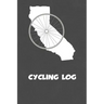 Cycling Log: California Cycling Log for tracking and monitoring your workouts and progress towards your bicycling goals. A great fi
