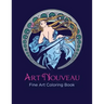 Art Nouveau Fine Art Coloring Book: An Adult Coloring Book