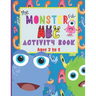 The Monsterful ABC Activity Book: For Ages 2 to 5- Trace and Color Letters A to Z & Numbers 1 to 10 (Monsters Tracing Sheets & Coloring Pages for Kids