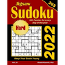 2022 Jigsaw Sudoku: 365 Hard Puzzles for Every Day of the Year: Keep Your Brain Young