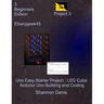 Uno Easy Starter Project: LED Cube: Arduino Uno Building and Coding