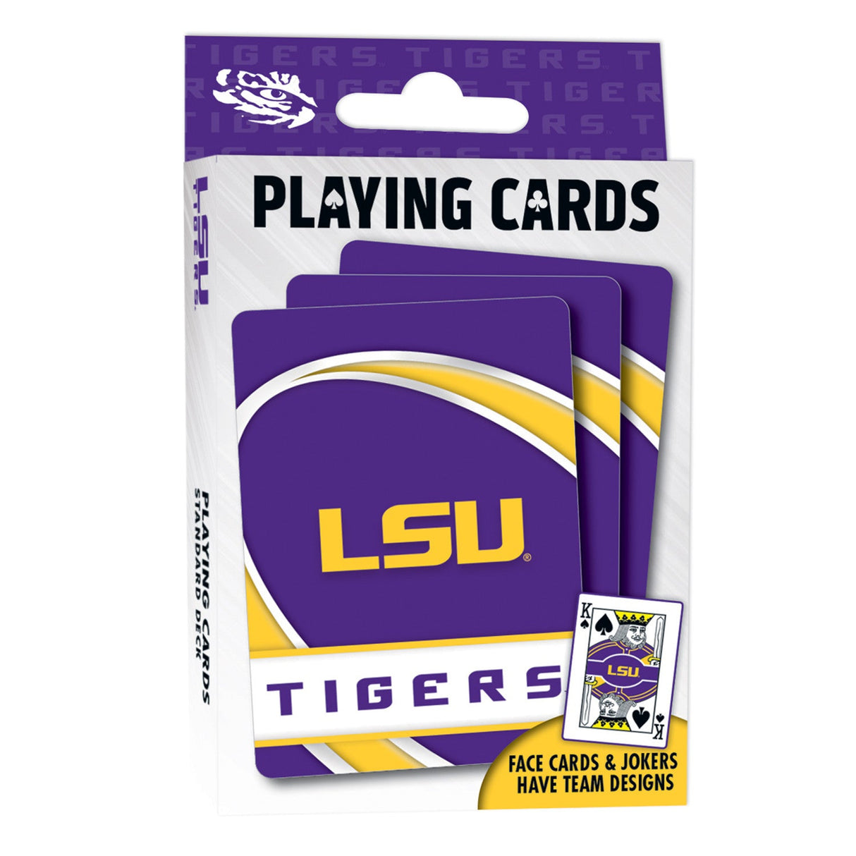 LSU Tigers Playing Cards - 54 Card Deck by MasterPieces Puzzle Company INC