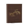 Nkjv, Journal the Word Bible, Large Print: Reflect, Journal or Create Art Next to Your Favorite Verses (Brown Leathersoft Over Board, Red Letter)