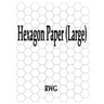 Hexagon Paper (Large): 100 Pages 8.5" X 11"