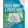 Trekking/Hiking Trail Map Puerto Montt & Puerto Varas Alerce Andino National Park Reloncavi, Lago Chapo, Calbuco Volcano Chile Los Lagos Topographic M